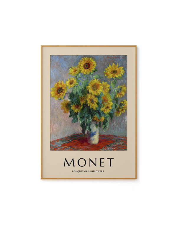 Bouquet of Sunflowers by Monet