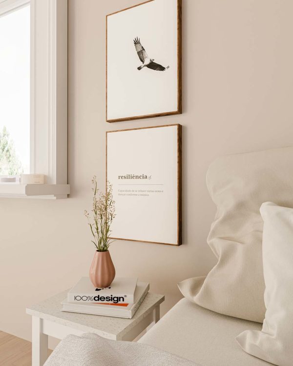 Conjunto de 2 Quadros | Dupla Life Insights