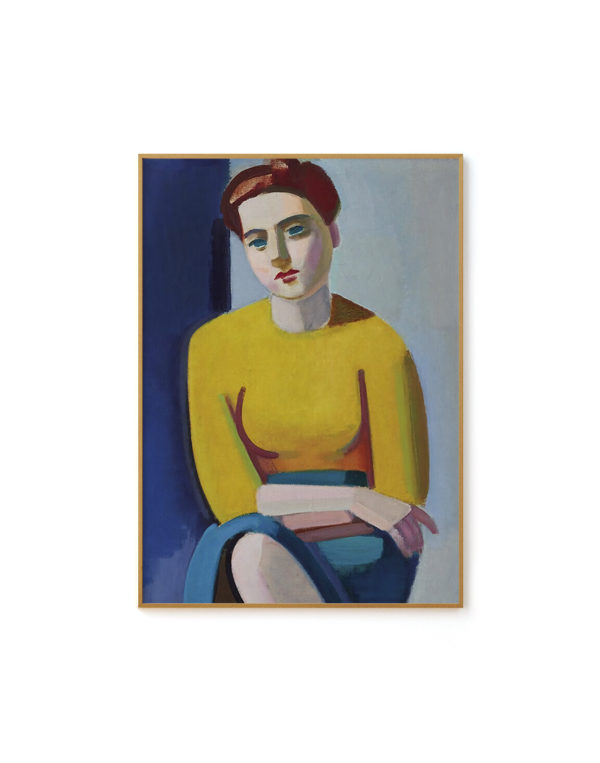 Portrait of Hanne Wilhem by Vilhelm Lundstrom