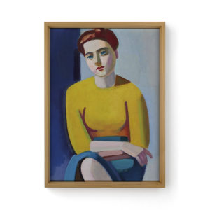 Portrait of Hanne Wilhem by Vilhelm Lundstrom