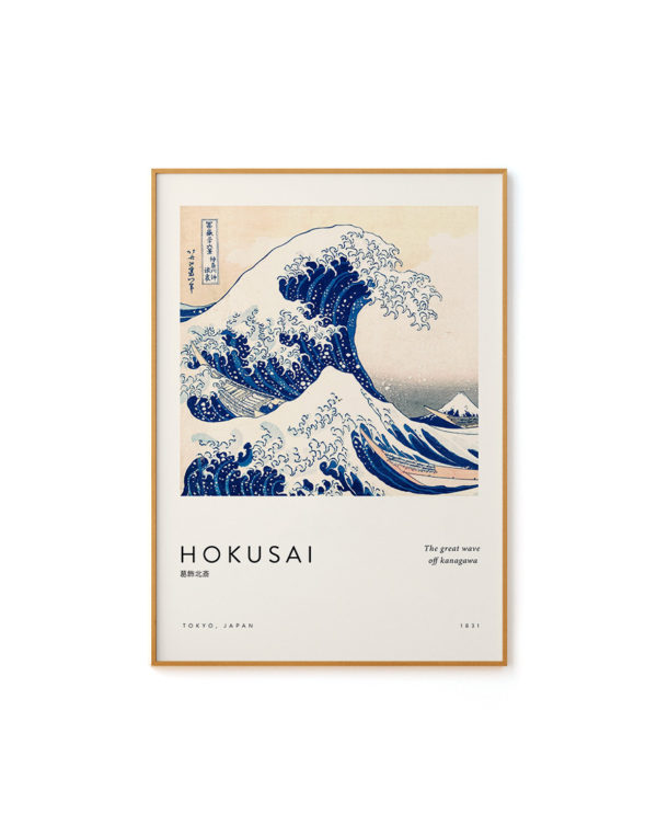 The Great Wave off Kanagawa by Hokusai