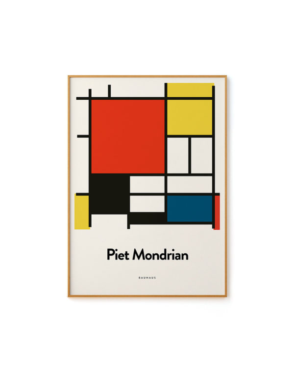 Composition with Large Red Plane by Mondrian