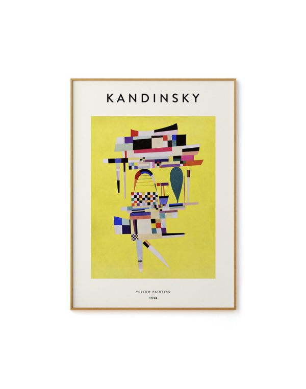 Yellow Painting by Wassily Kandinsky