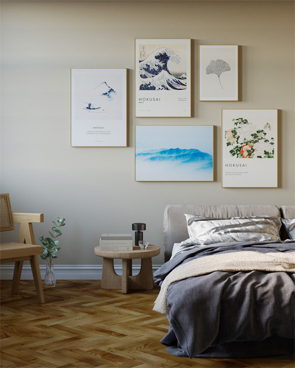 Conjunto de 5 Quadros | Gallery Wall Beautiful Days