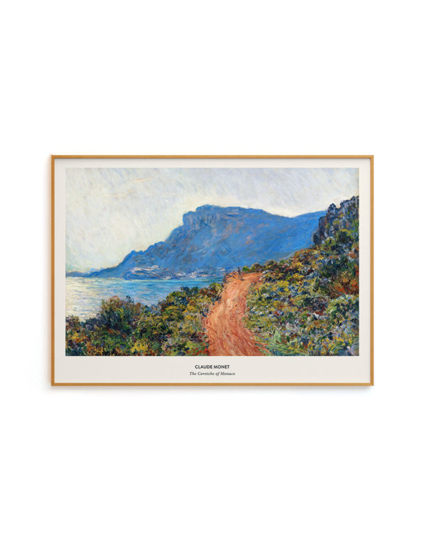 The Corniche of Monaco by Claude Monet