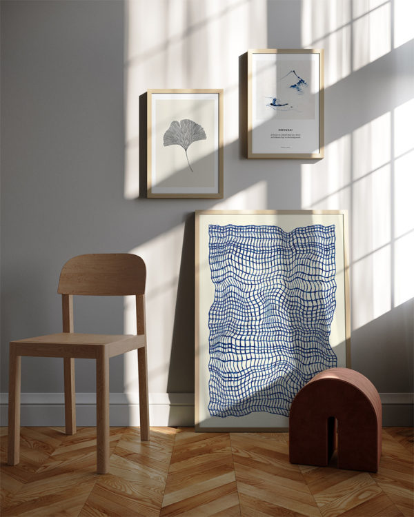 Conjunto de 3 Quadros | Trio Calmness