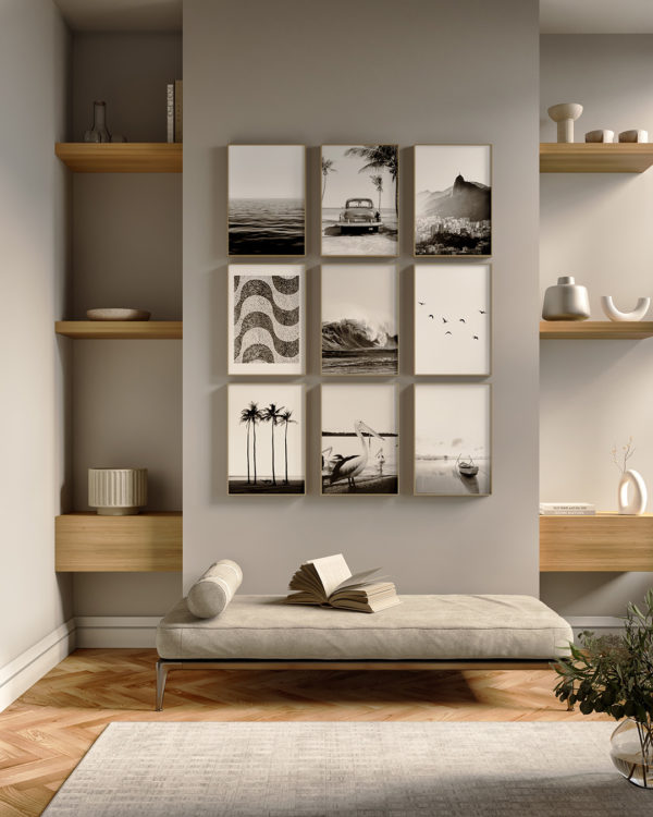 Conjunto de 9 Quadros | Summer Essence