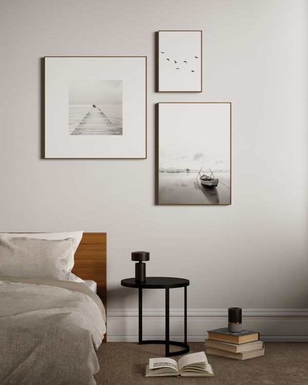 Conjunto de 3 Quadros | Trio Serenidade