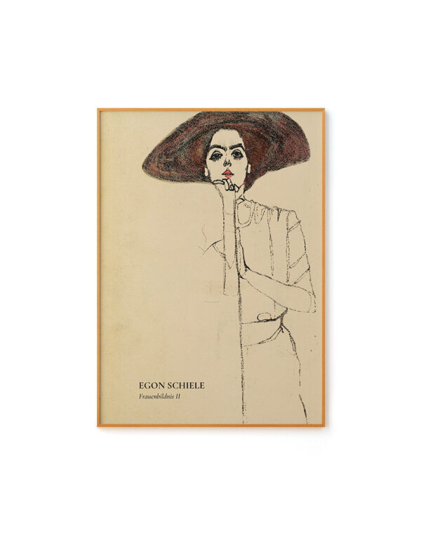 Portrait of a Woman II by Egon Schiele