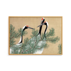 Cranes by Kamisaka Sekka