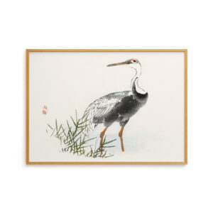 Crane by Kōno Bairei