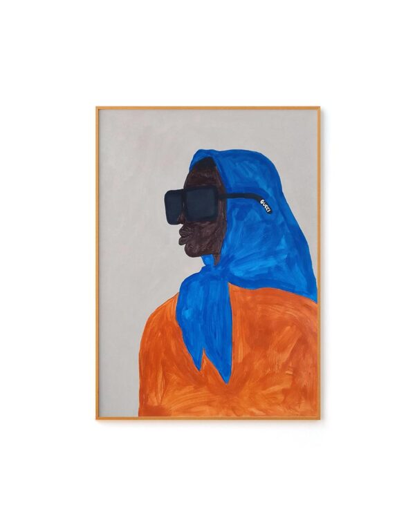 Moça Preta de Óculos