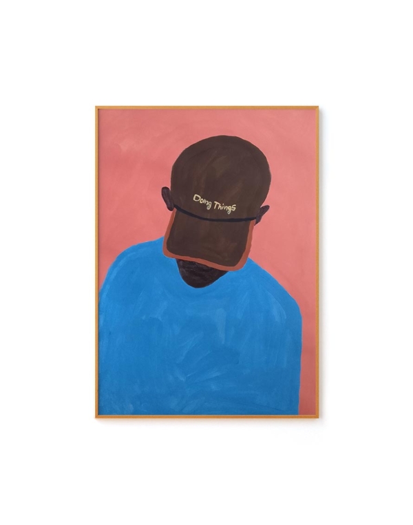 Homem Preto de Boné