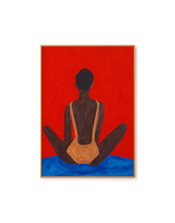 Garota de Maiô Laranja