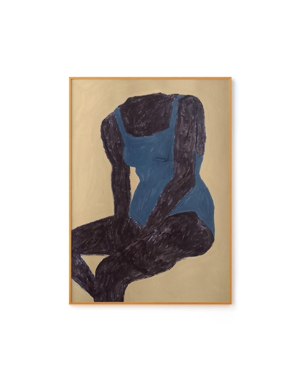 Garota de Maiô Azul