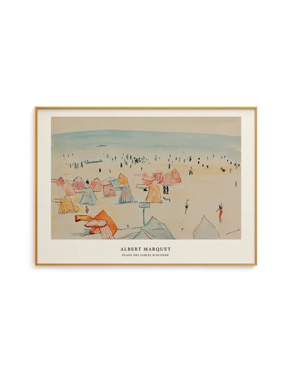 Plage Des Sables D’olonne by Albert Marquet