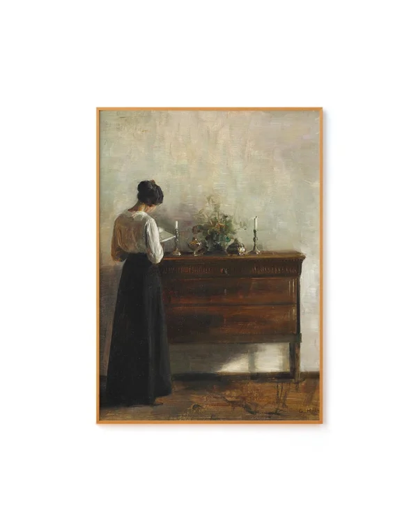 The Artist's Wife by Carl Holsøe