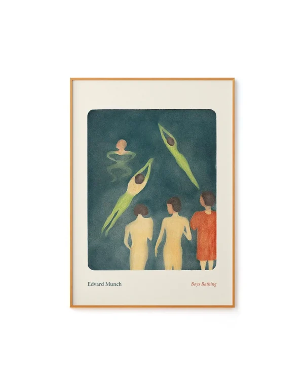 Boys Bathing by Edvard Munch