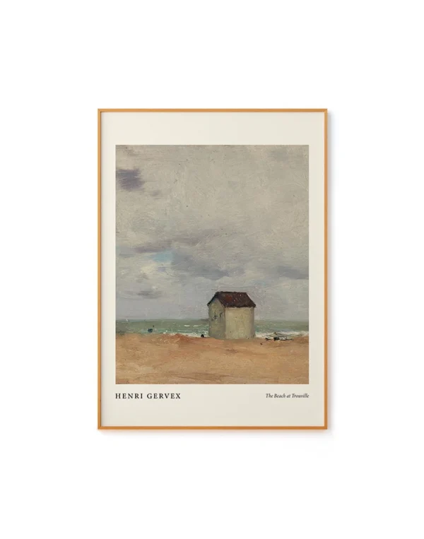 The Beach at Trouville by Henri Gervex