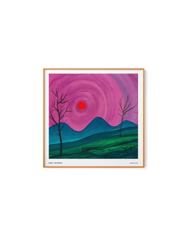 Landscape by Karl Wiener