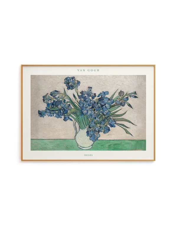 Irises by Vincent Van Gogh