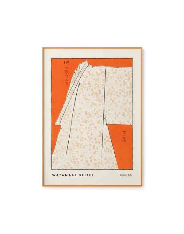 Japanese Robe by Watanabe Seitei