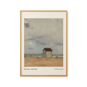 The Beach at Trouville by Henri Gervex