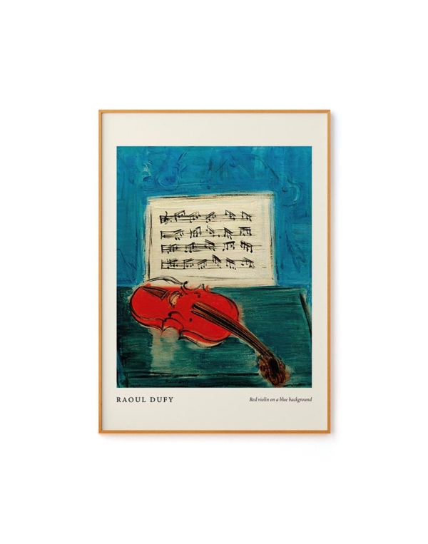Red Violin by Raoul Dufy